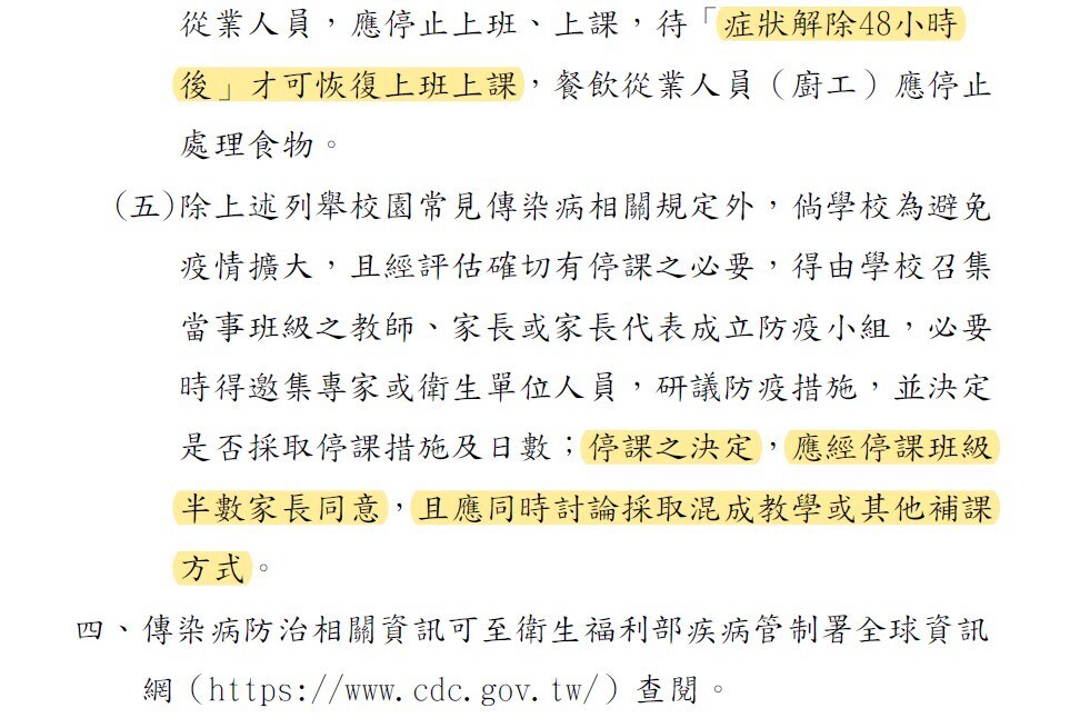 傳染病公文