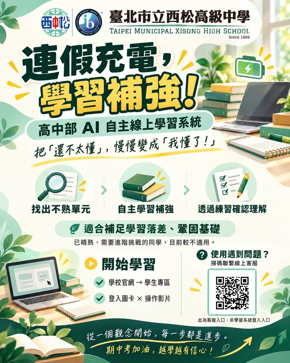 AI LEAD365 線上學習客服方式說明